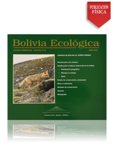 Bolivia Ecológica N° 90 Cánidos de Bolivia El Zorro Andino